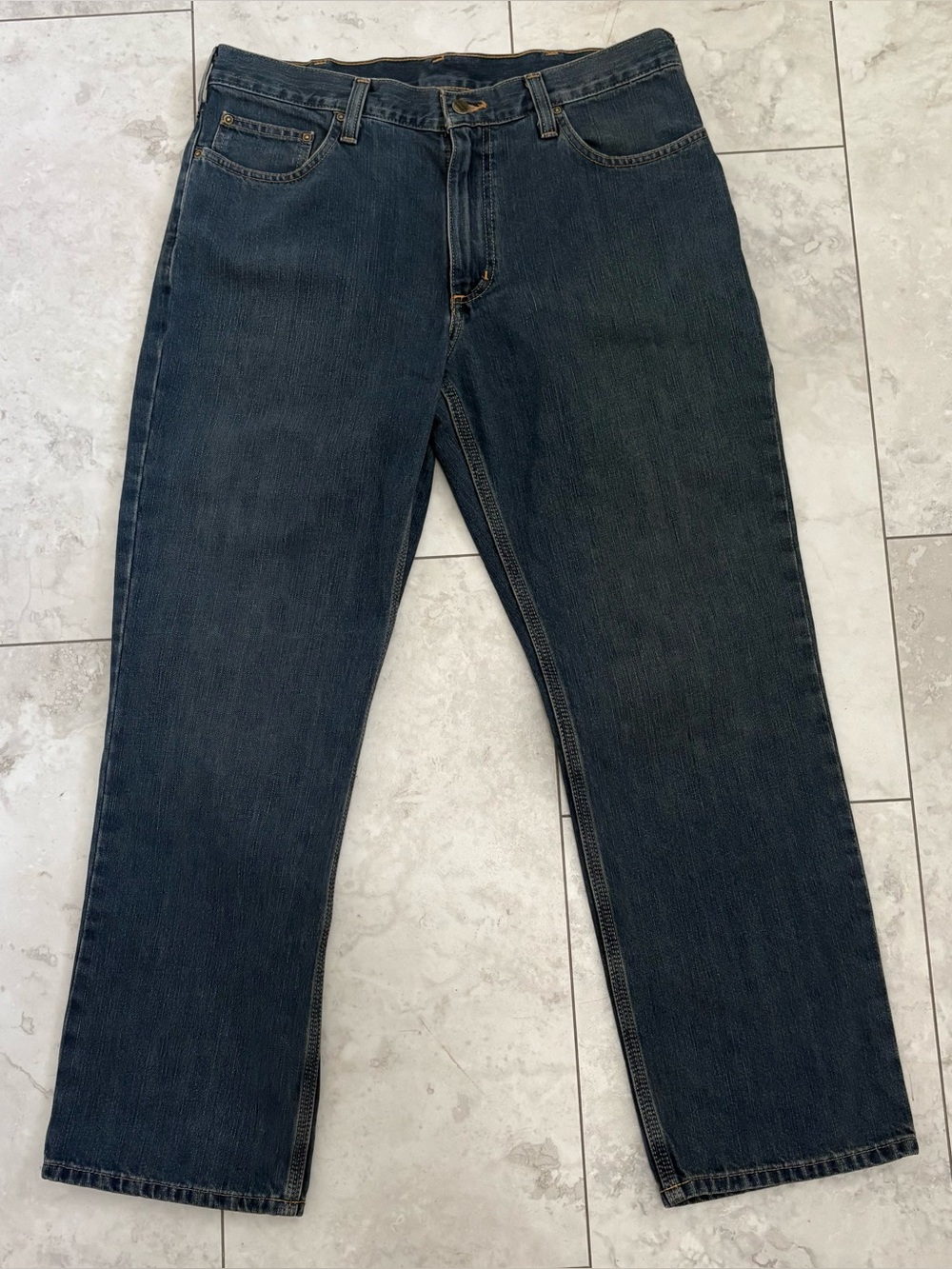 Men’s Carhartt Relaxed Straight Jeans Size 36x30